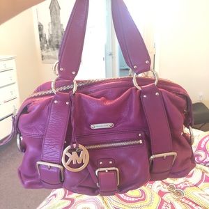 Fuschia/magenta Michael Kors handbag